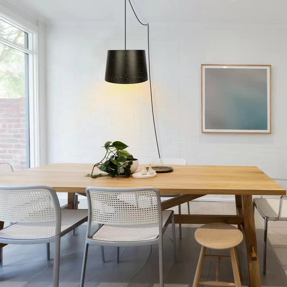 X-Large Drum Lampshade | Forest Design