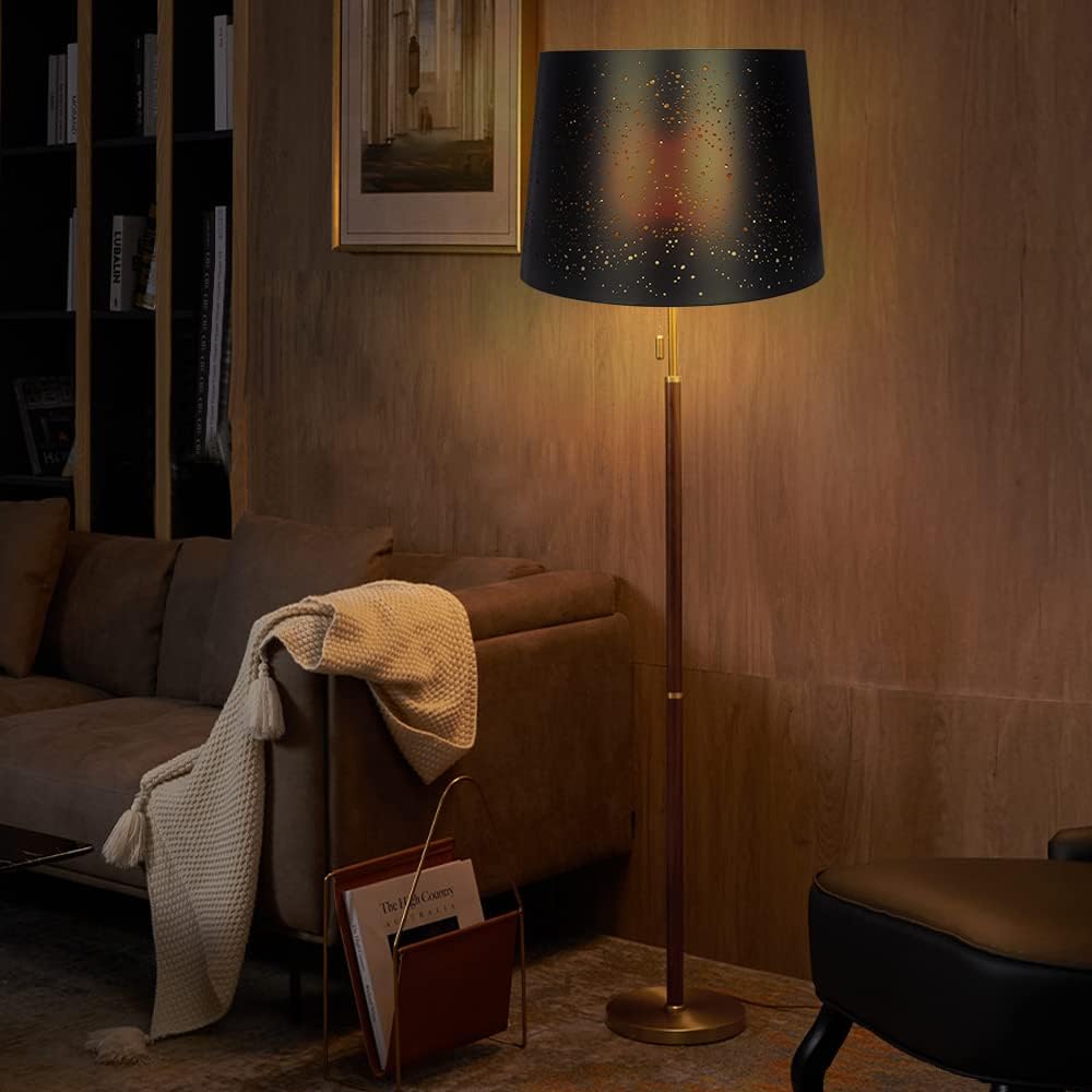 X-Large Drum Lampshade | Forest Design