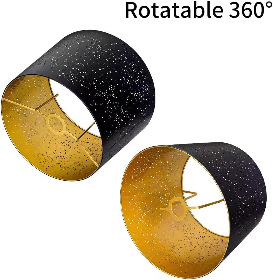 X-Large Drum Lampshade | Forest Design