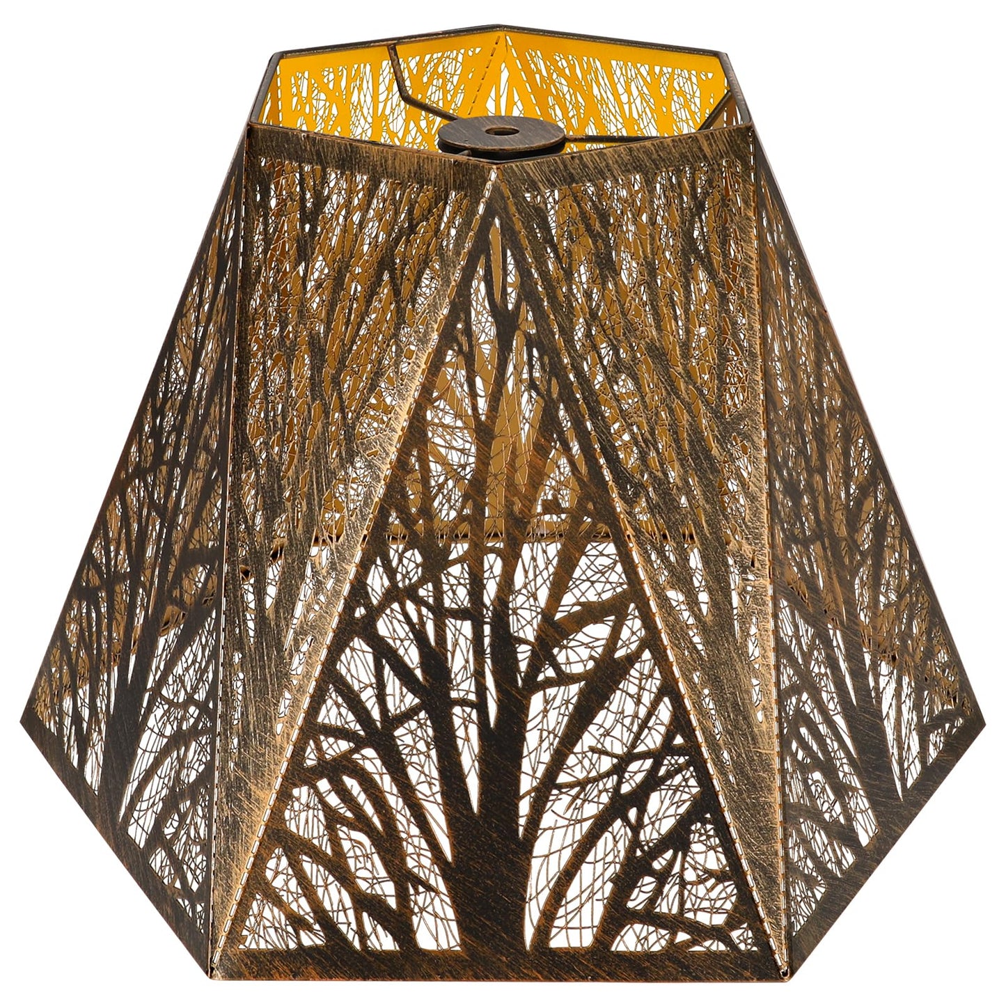 Hexagonal Metal Lampshade