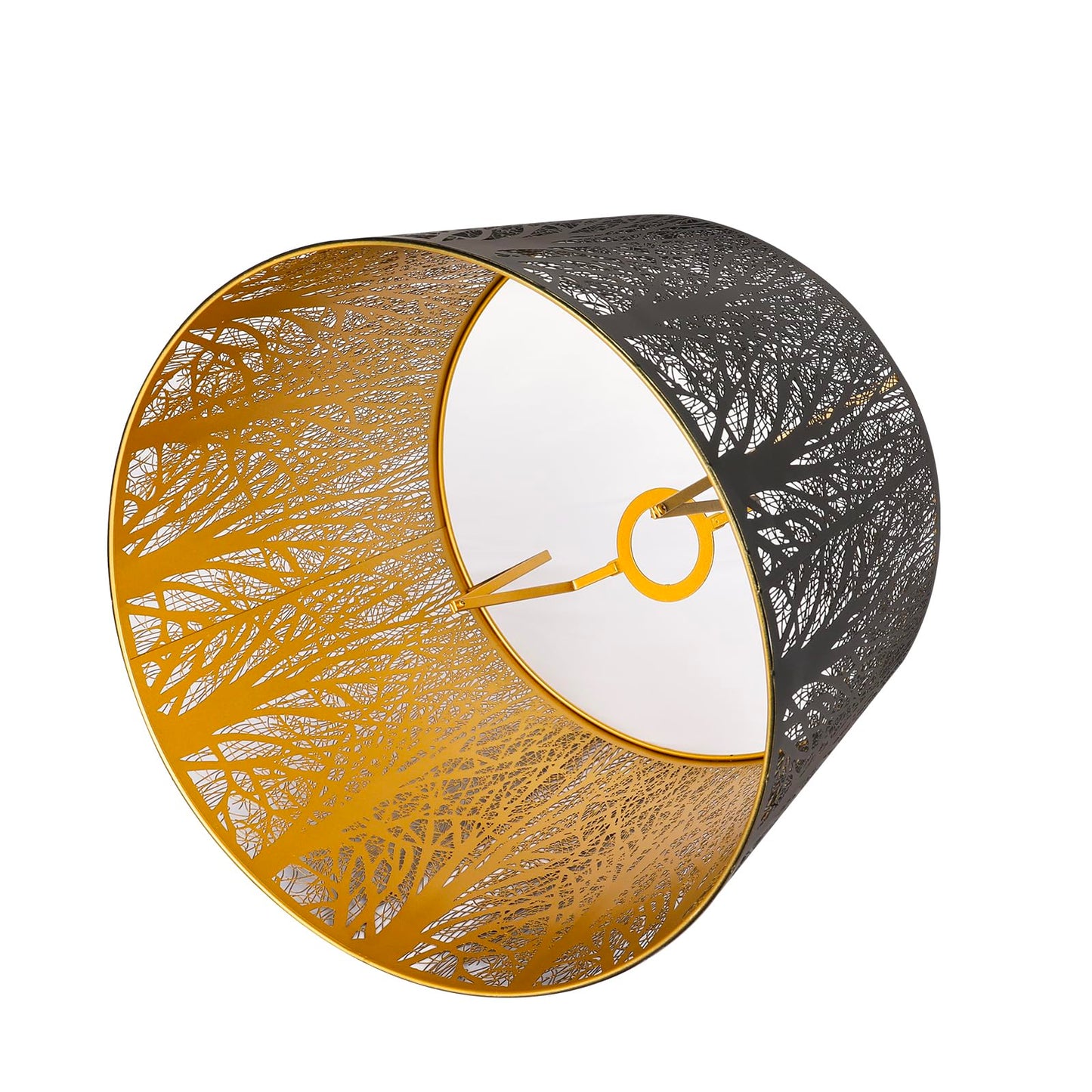 X-Large Drum Lampshade | Forest Design