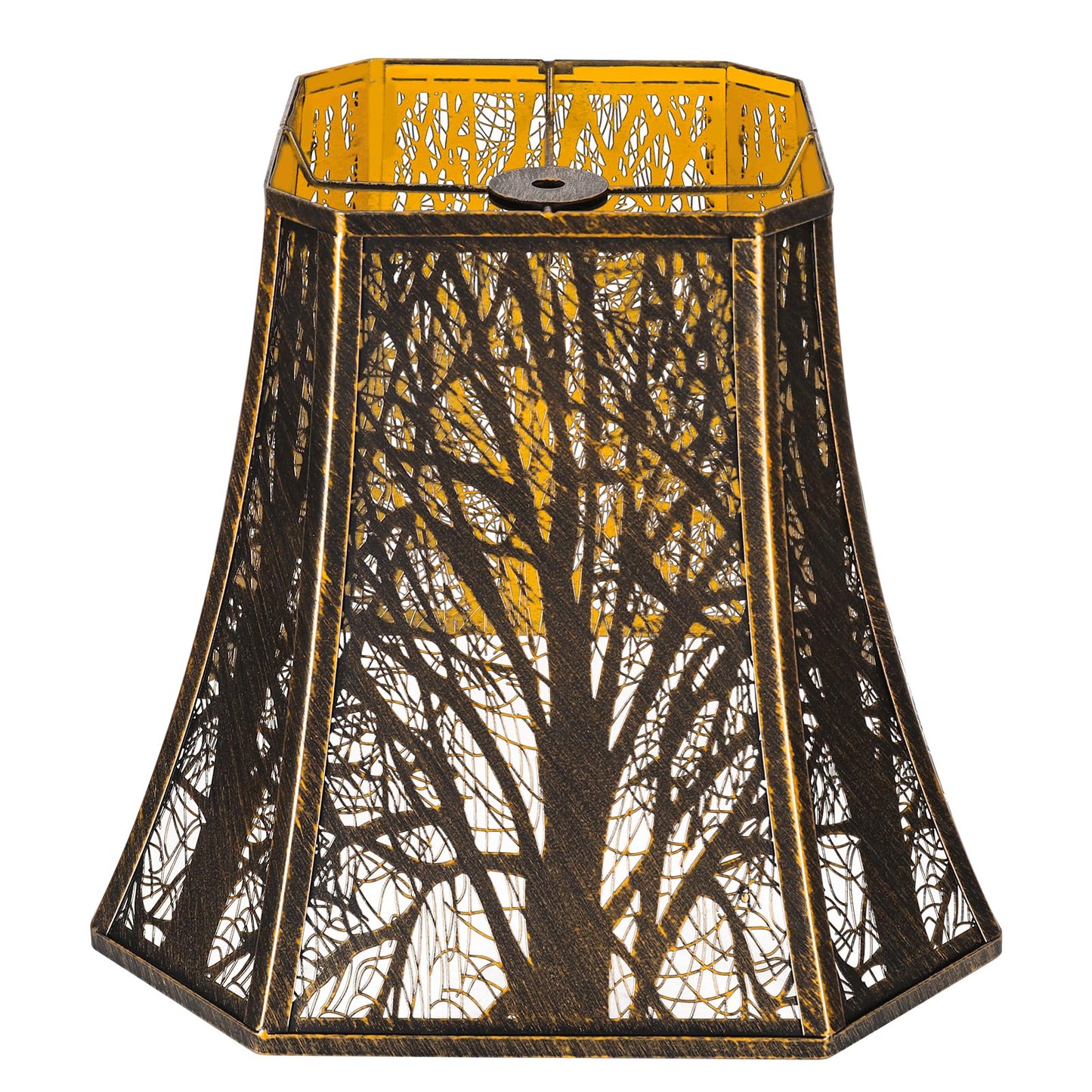 Square Cut Corner Bell Lampshade – 7×12×10.5 Inch