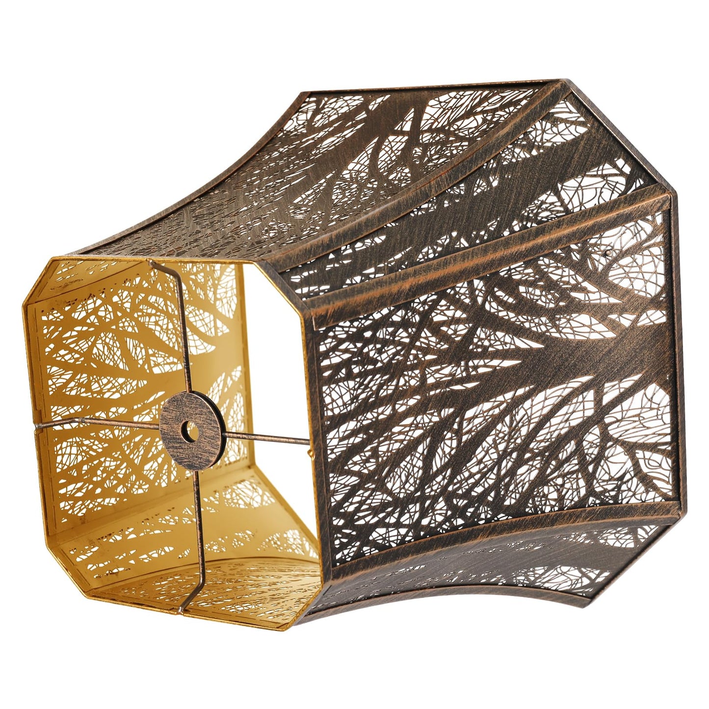 Square Cut Corner Bell Lampshade – 7×12×10.5 Inch