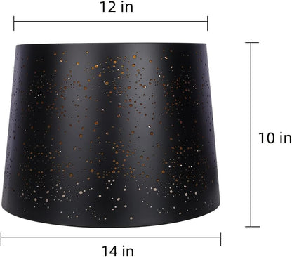 X-Large Drum Lampshade | Forest Design