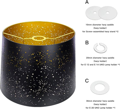 X-Large Drum Lampshade | Forest Design
