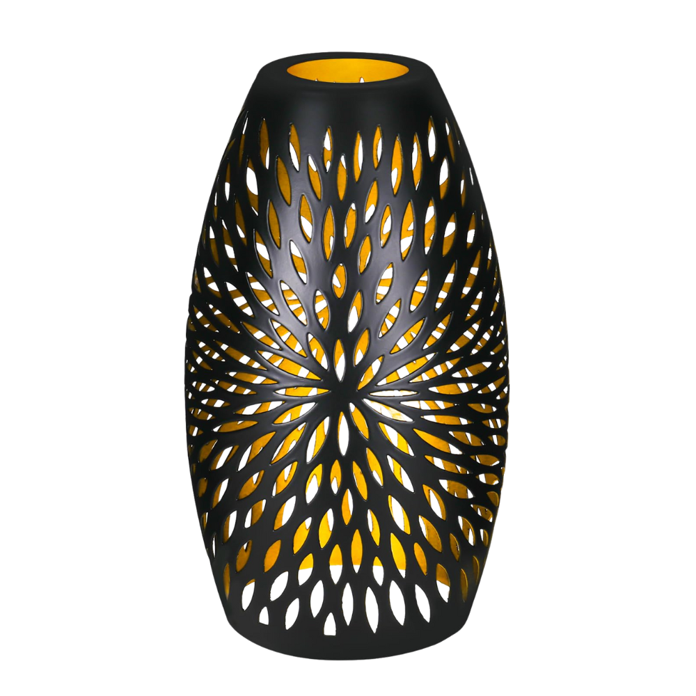 Etched Hollow Oval Pendant Shade – 7.8×4.7 Inch | 1-5/8" Fitter