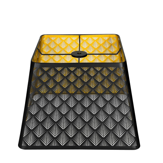 Square Metal Lampshade | Arrow Pattern Design