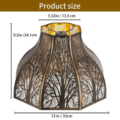8-Petal Metal Lotus Lampshade – Design for Floor & Table Lamps