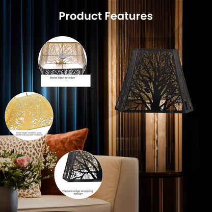 Bell Metal Lampshade | Square Cut Corner Design
