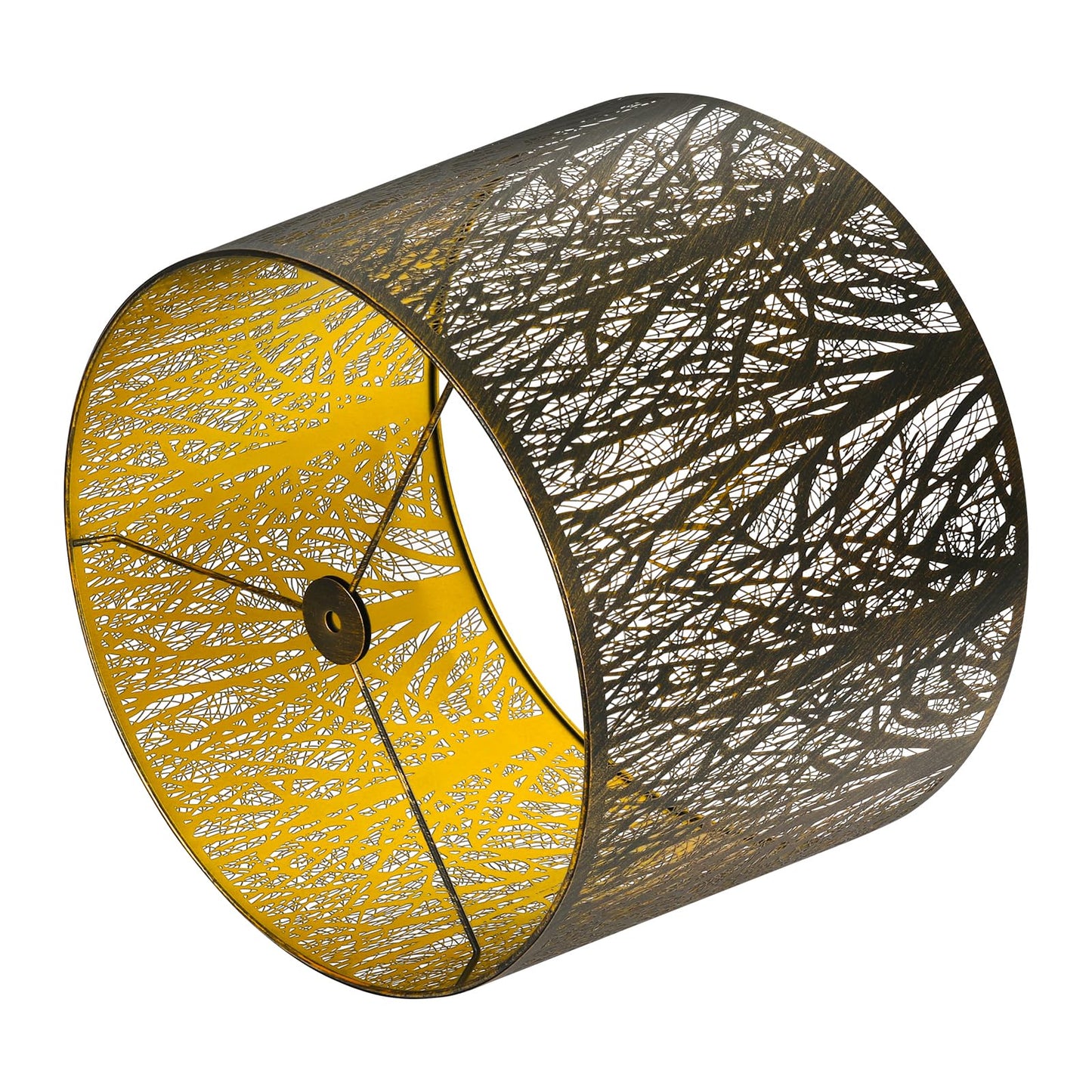 Forest Etched Lampshade – 14×16×11 Inch