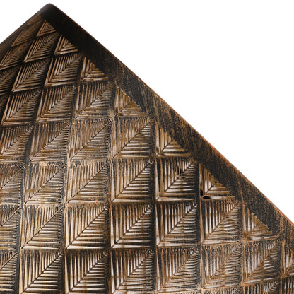 Arrow Design Etched Drum Lampshade – 12×14×10 Inch