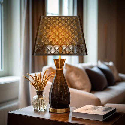 Square Metal Lampshade | Arrow Pattern Design
